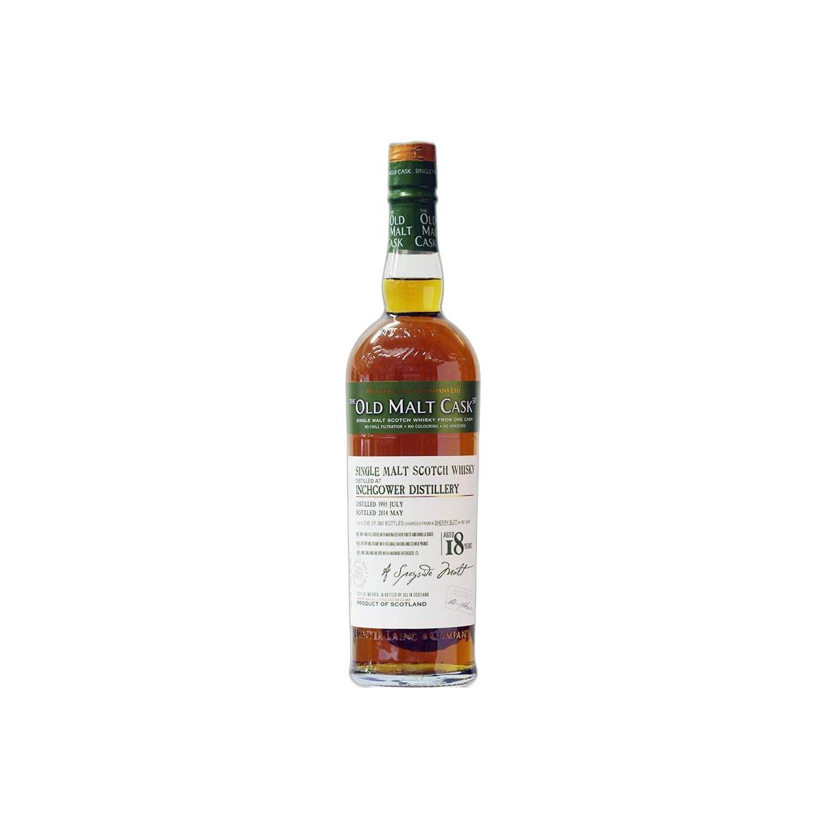 Inchgower Old Malt Cask 1995 18 Years Single Malt Whisky