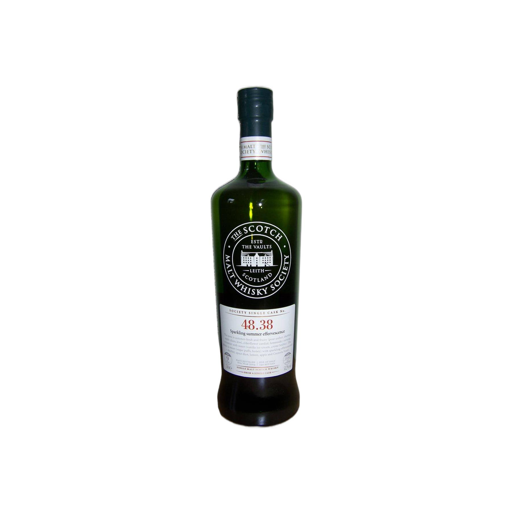 The Scotch Malt Whisky Society 2004 9 Years Single Malt Whisky