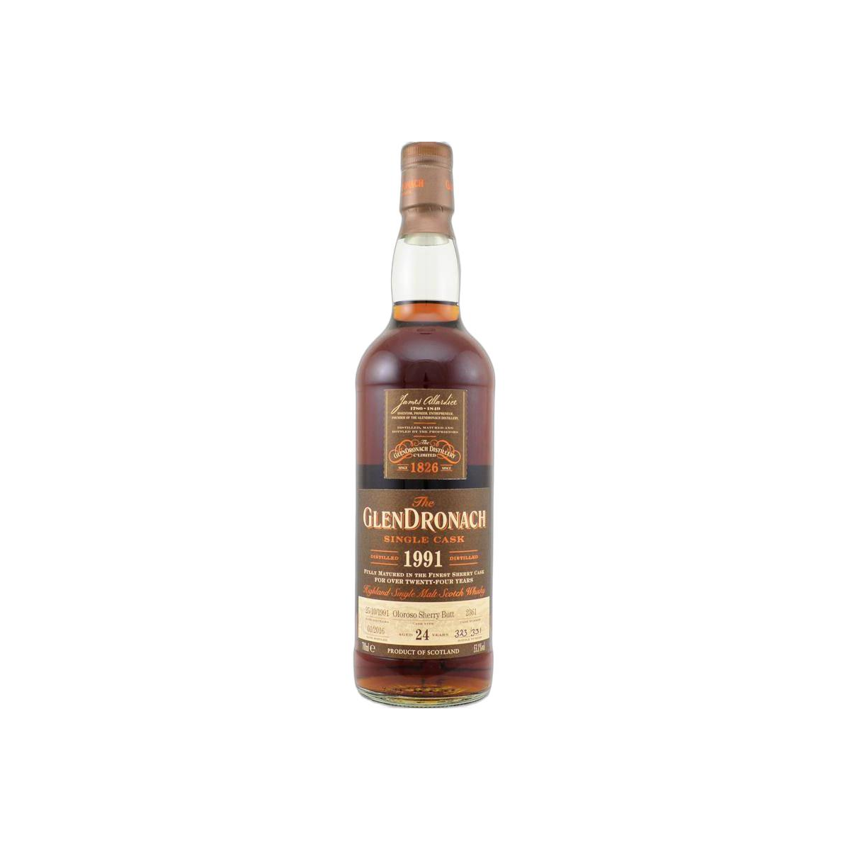 GlenDronach 1991 24 Years Single Malt Whisky