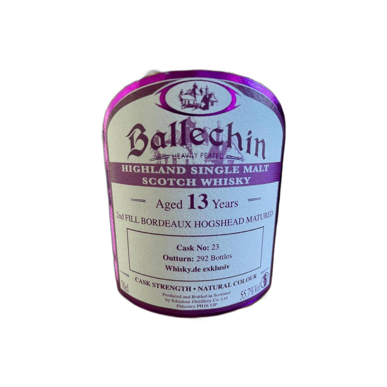 Ballechin 2007 13 Years Single Malt Whisky 2