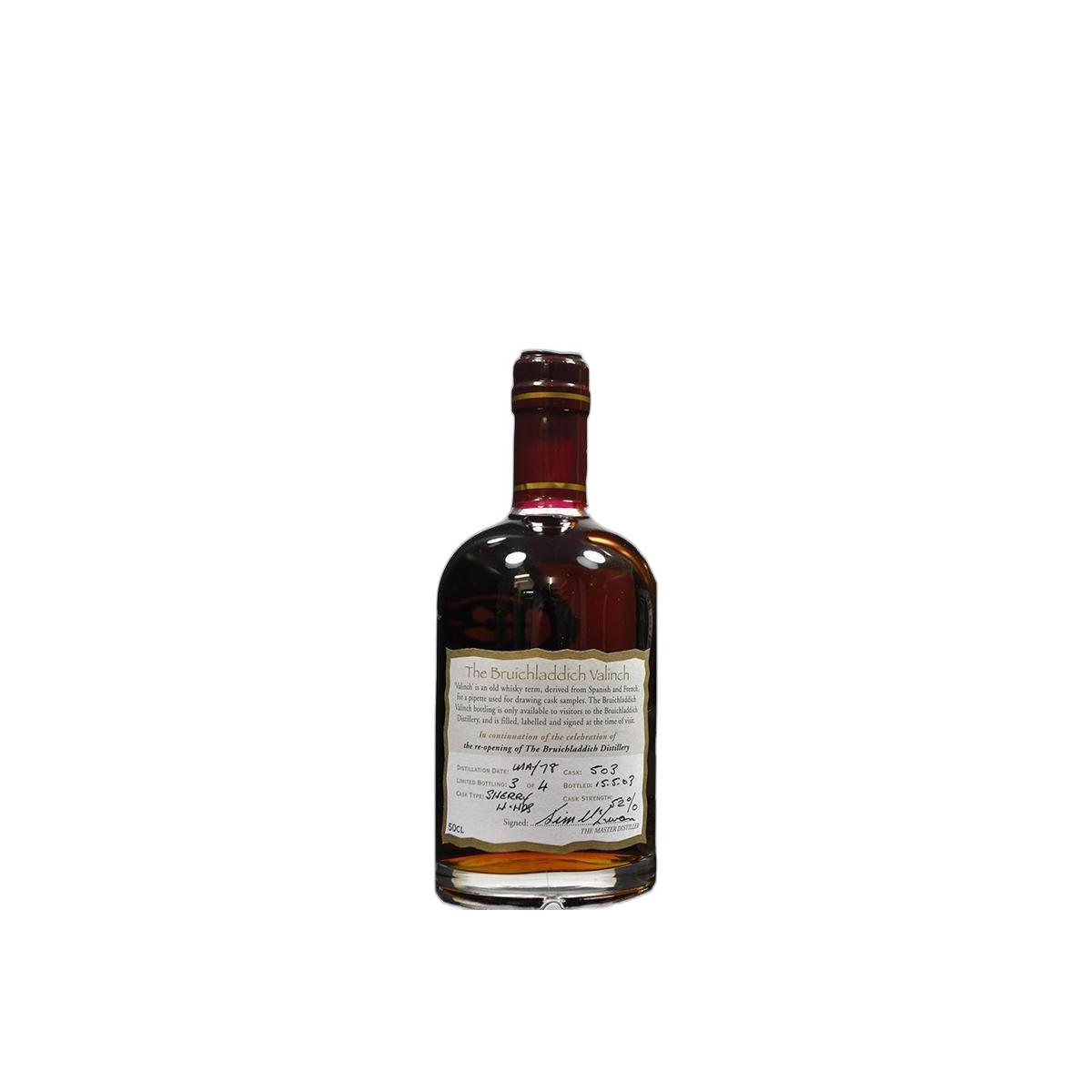 Bruichladdich 1978 25 Years Single Malt Whisky