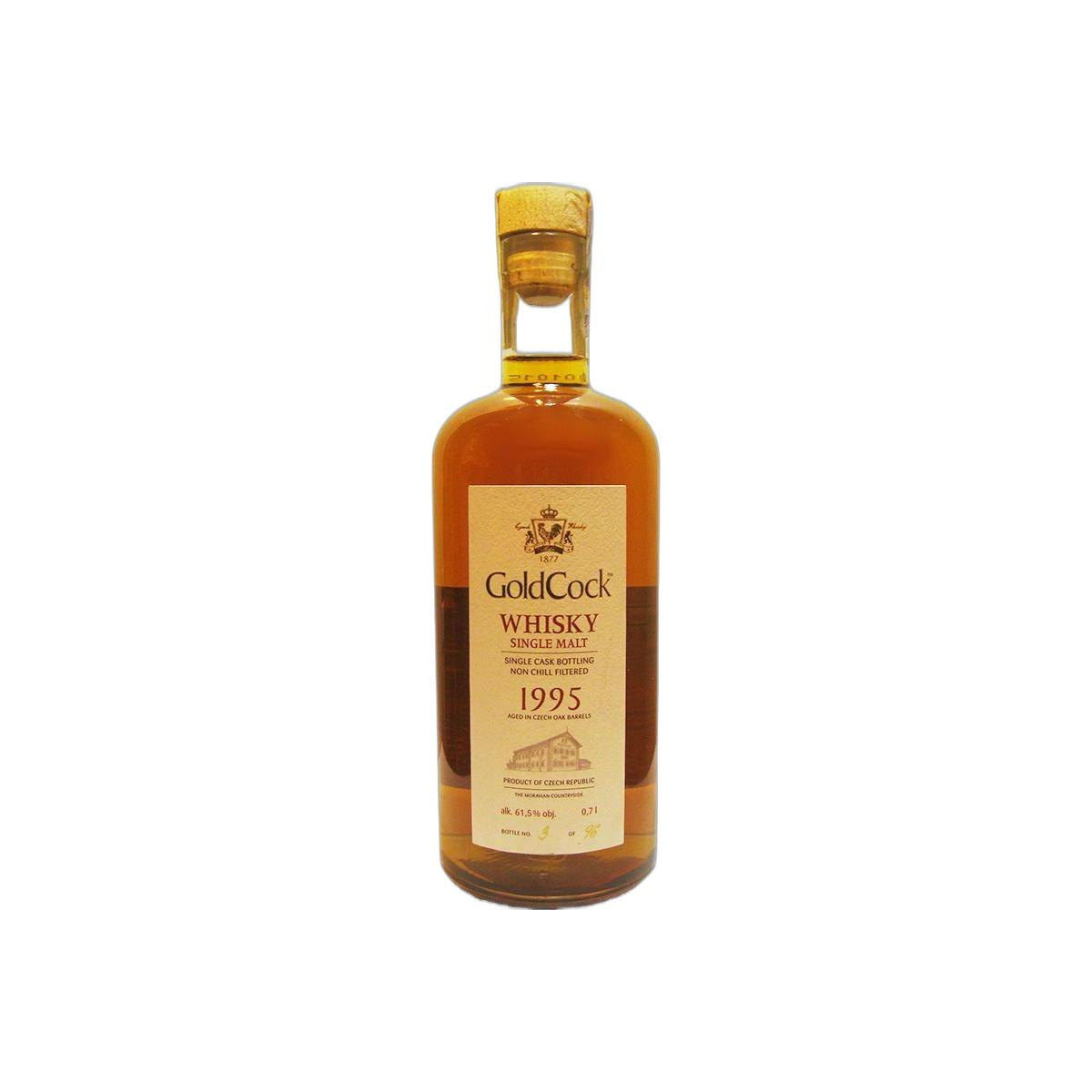 Gold Cock Individual Cask Bottling 1995 20 Years Single Malt Whisky