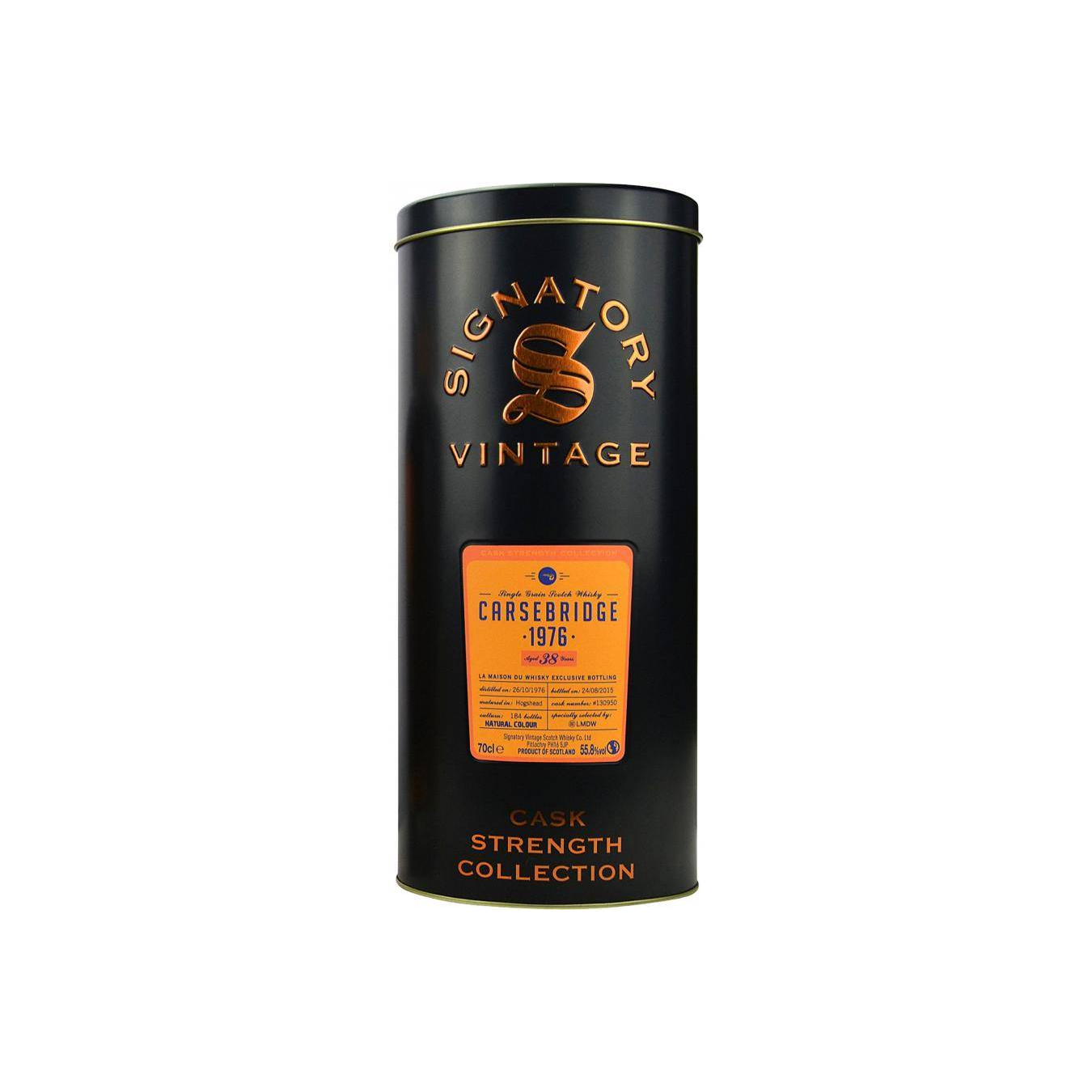 Carsebridge Cask Strength Collection 1976 38 Years Single Grain Whisky 3