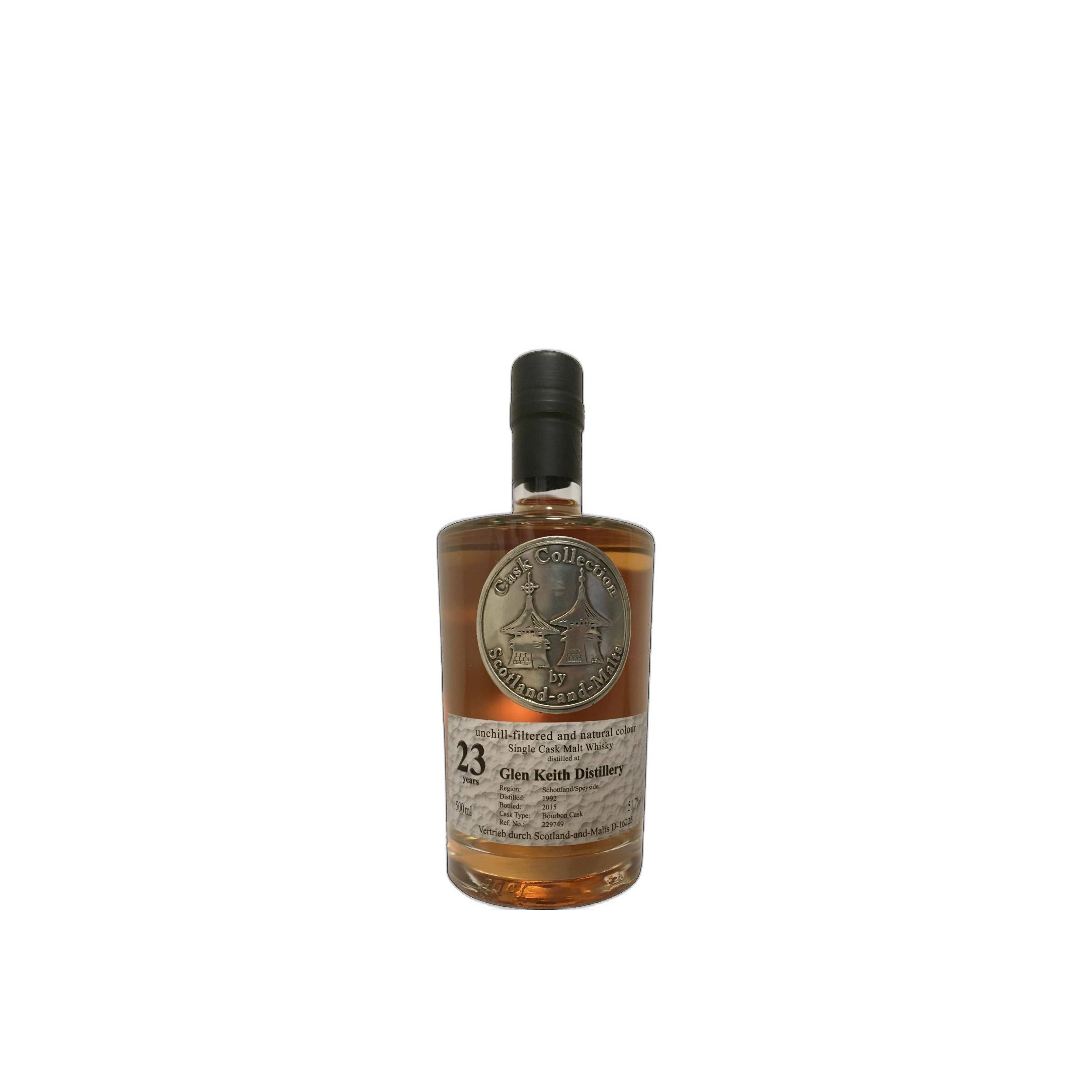 Glen Keith 1992 23 Years Single Malt Whisky