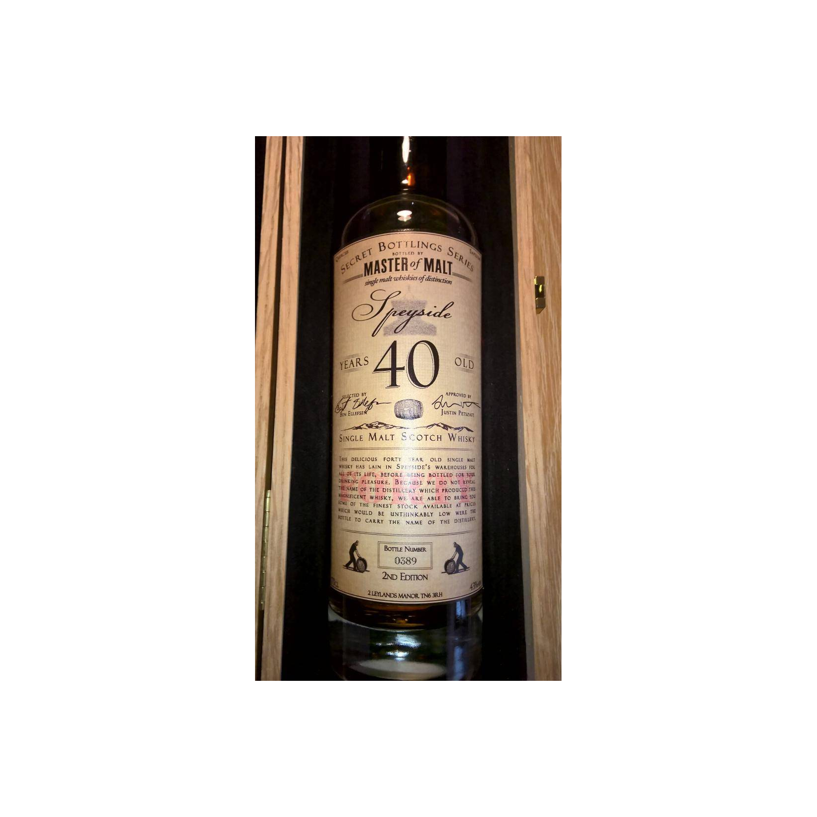 Master of Malt 1974 40 Years Single Malt Whisky 3