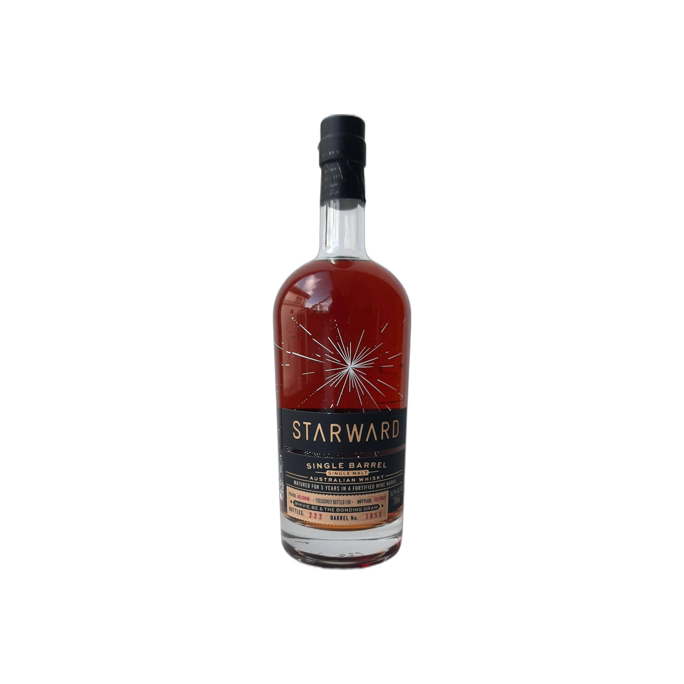 Starward Single Cask 2016 5 Years Single Malt Whisky