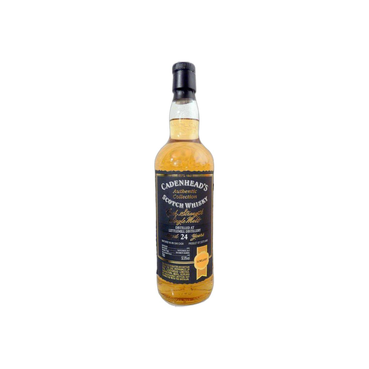 Littlemill Authentic Collection 1991 24 Years Single Malt Whisky