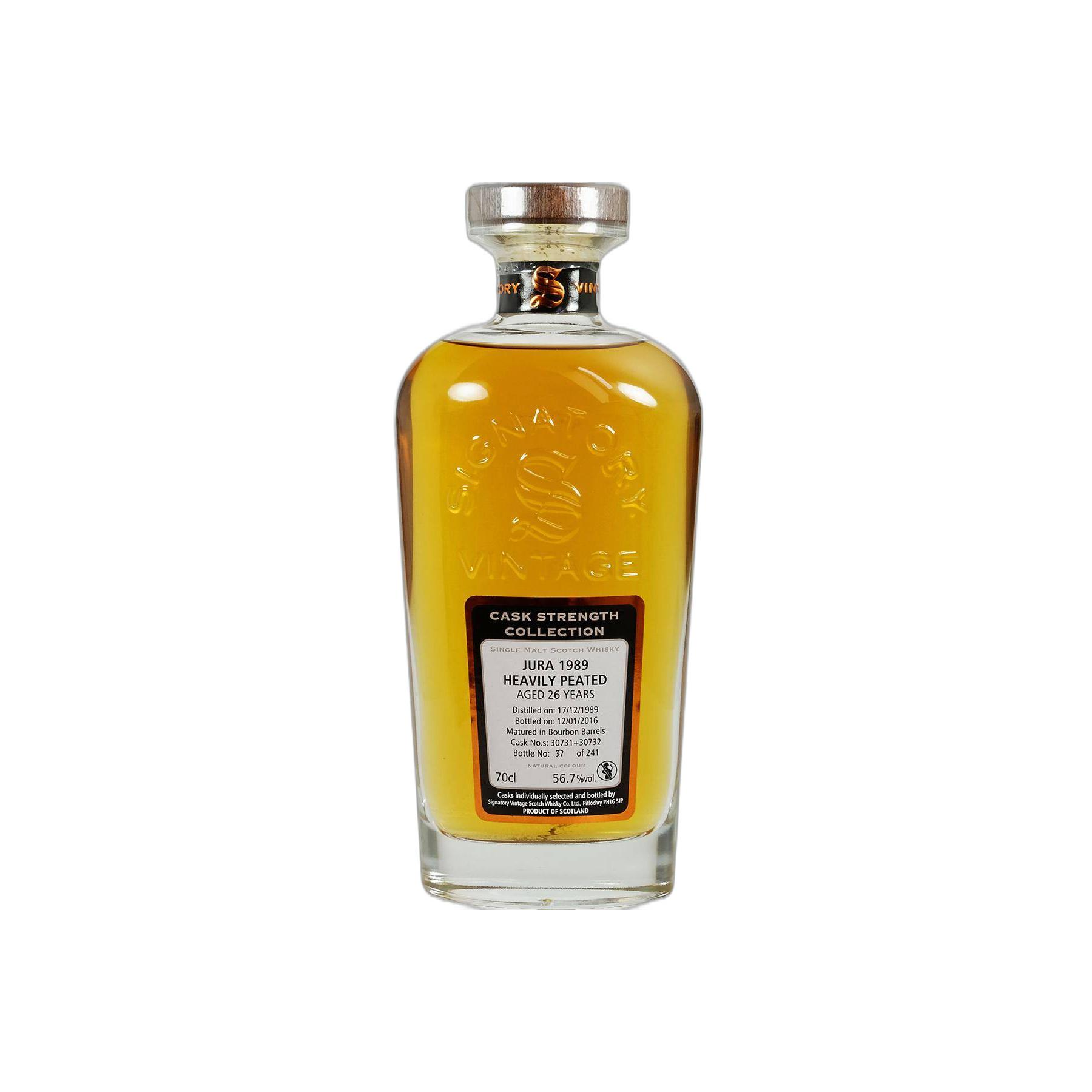 Jura Cask Strength Collection 1989 26 Years Single Malt Whisky