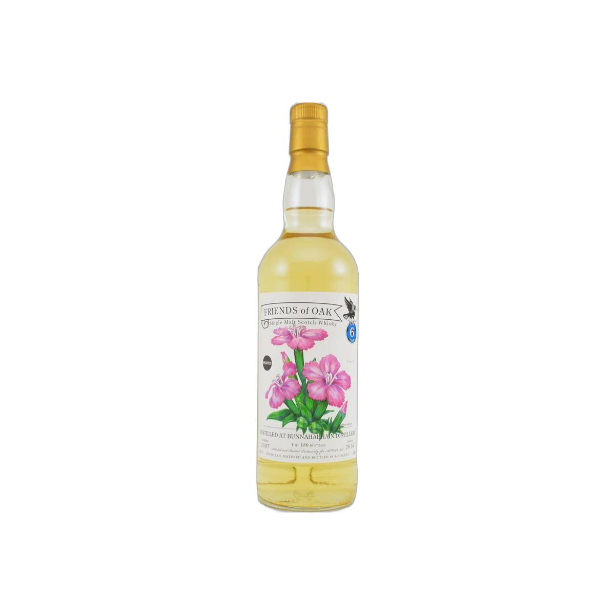 Bunnahabhain 2007 6 Years Single Malt Whisky