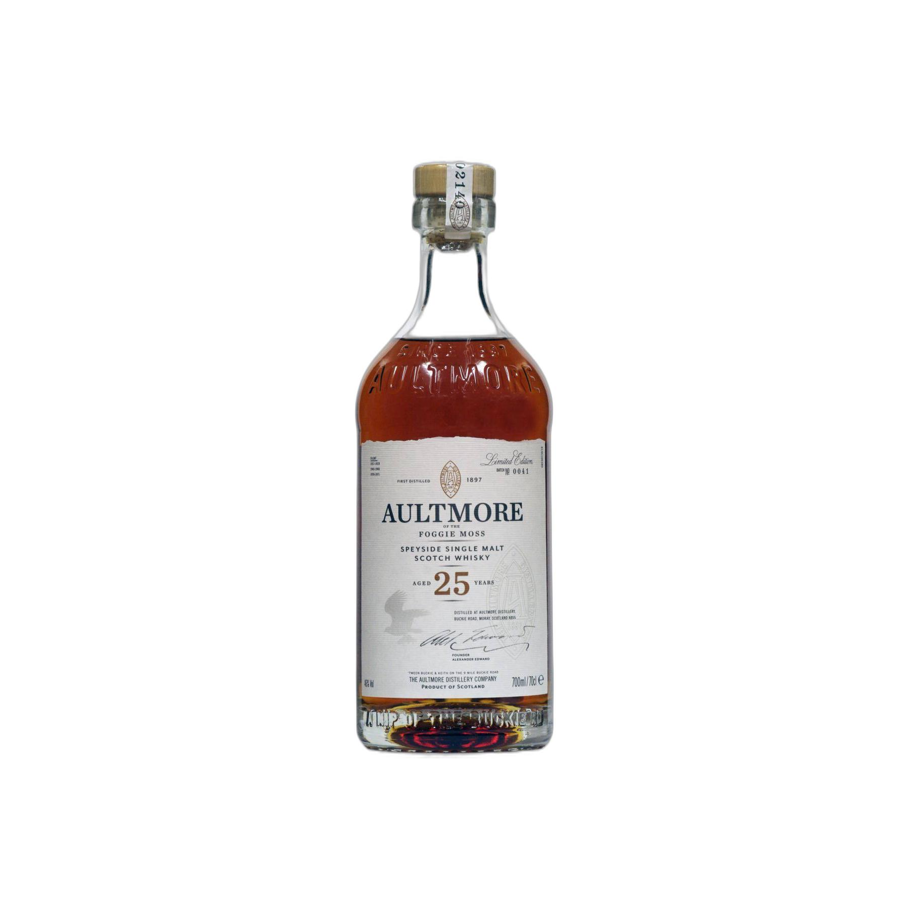 Aultmore 25 Years Single Malt Whisky