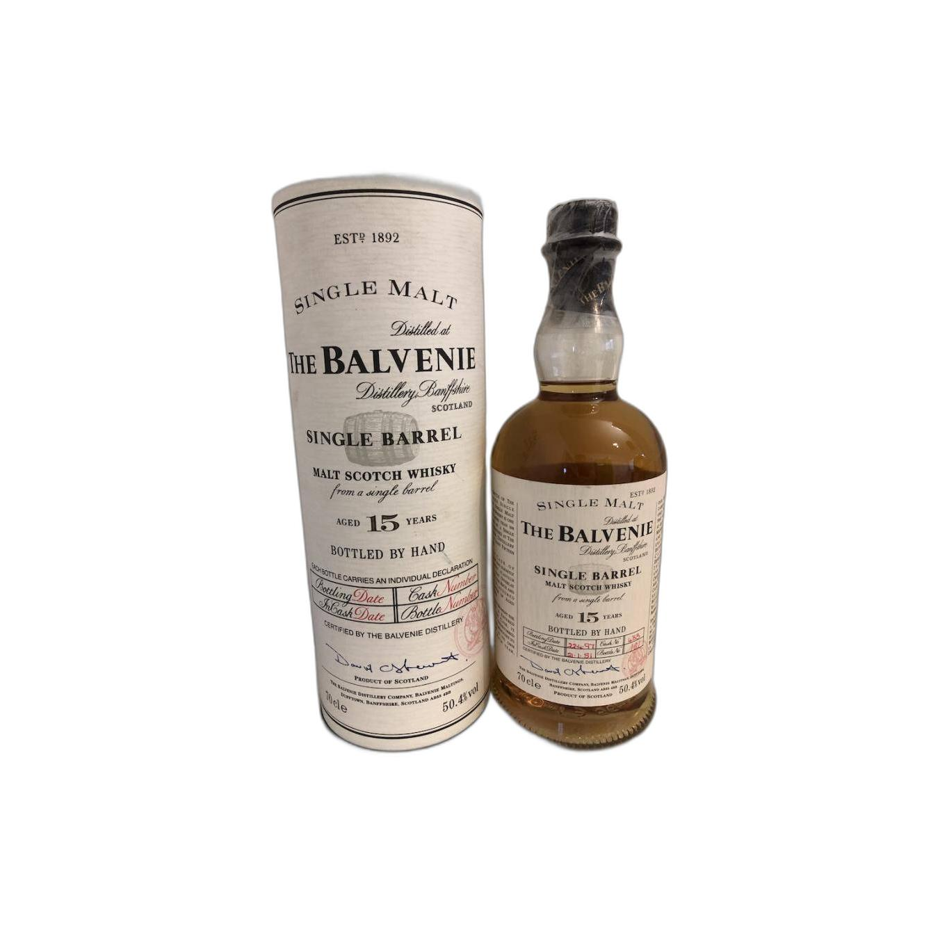The Balvenie Single Cask 1981 15 Years Single Malt Whisky 2