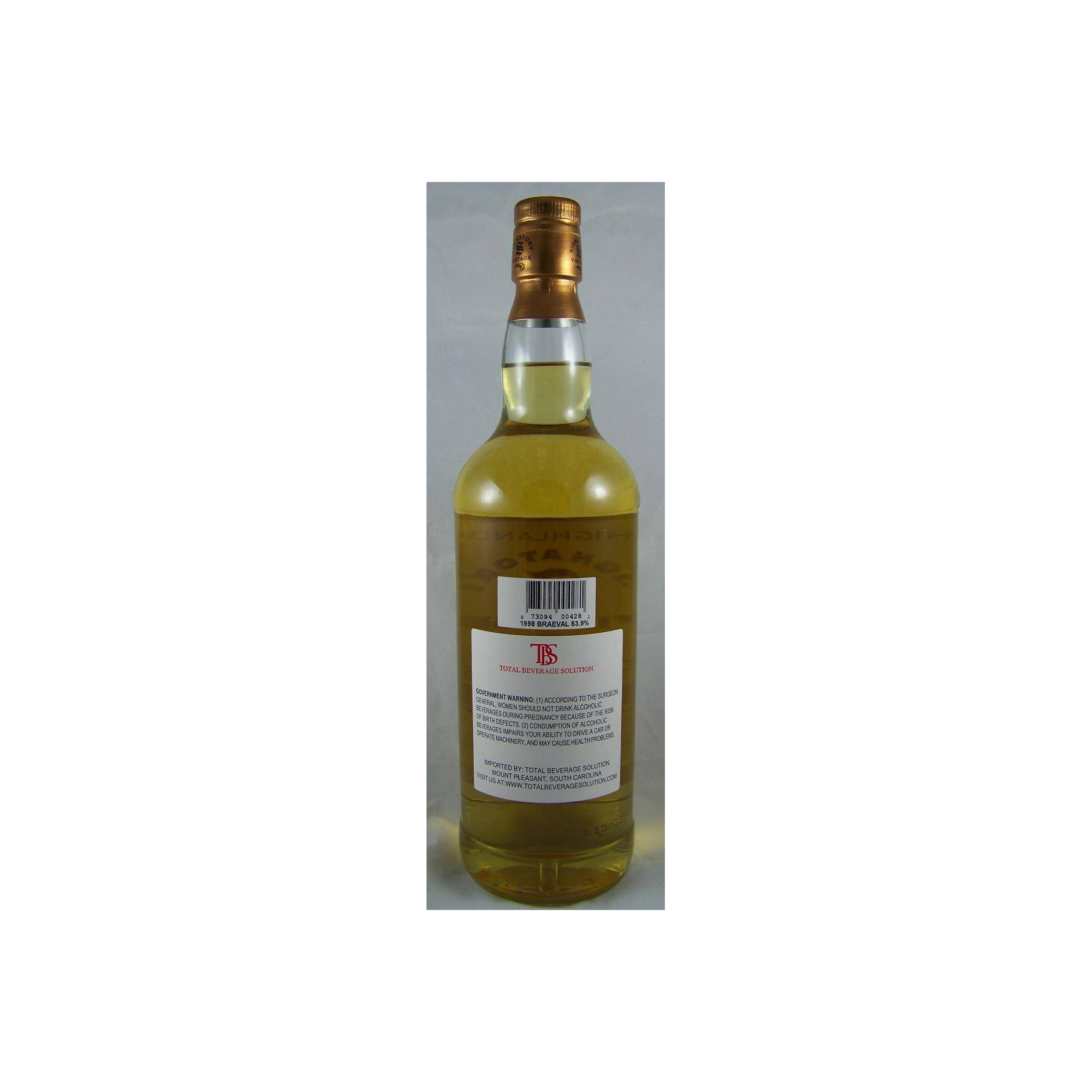 Braeval 1998 16 Years Single Malt Whisky 2