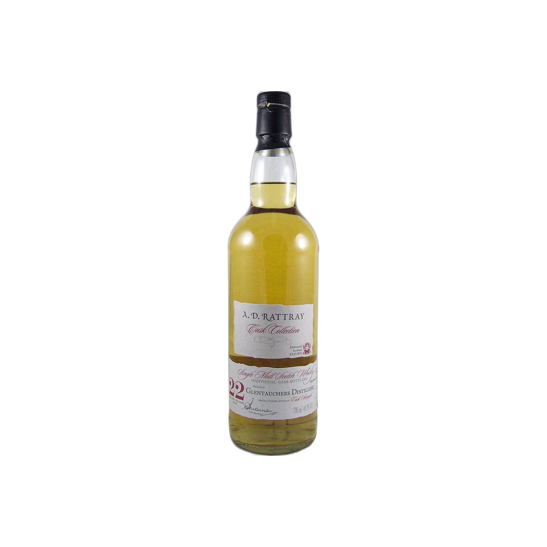 Glentauchers Individual Cask Bottling 1992 22 Years Single Malt Whisky