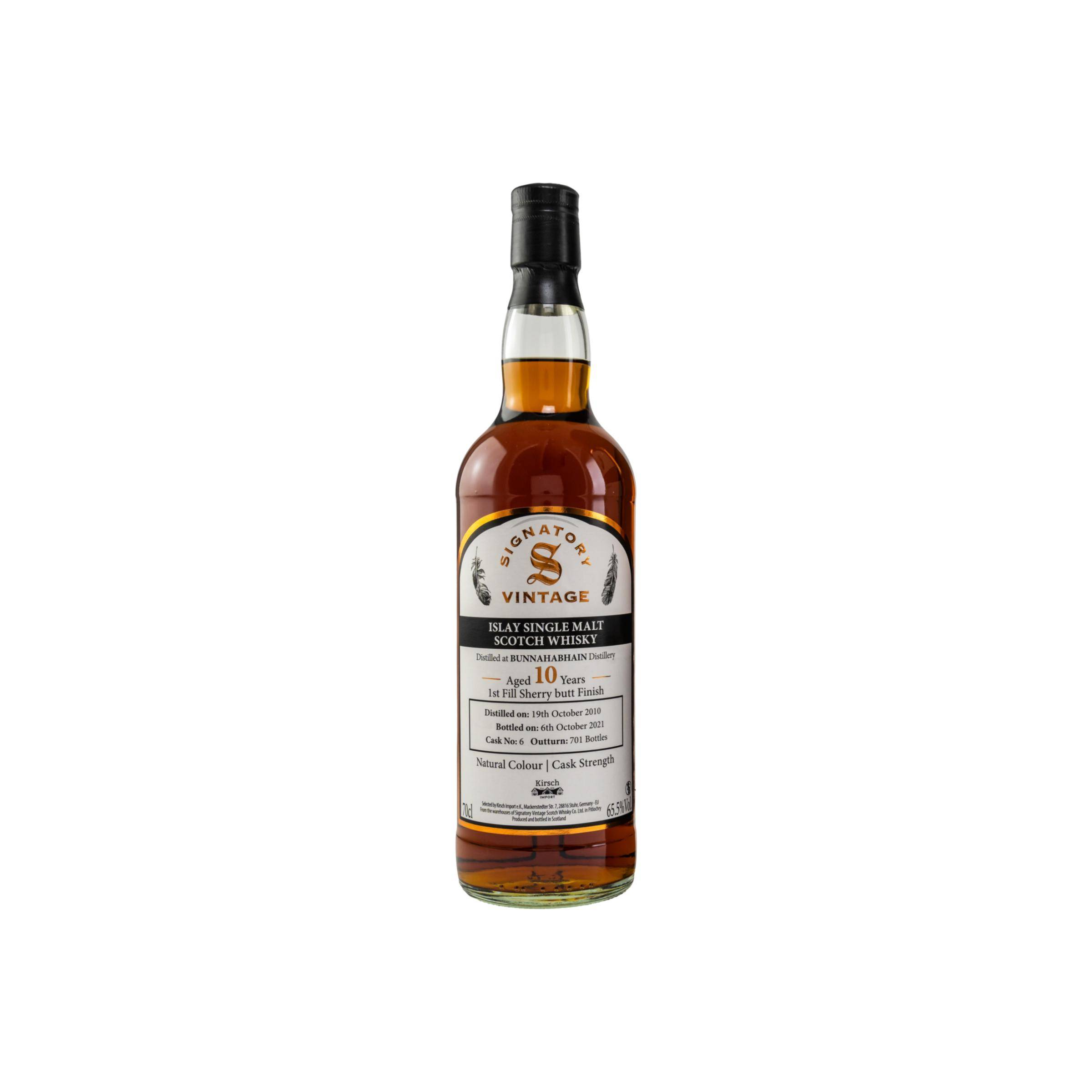 Bunnahabhain 2010 10 Years Single Malt Whisky