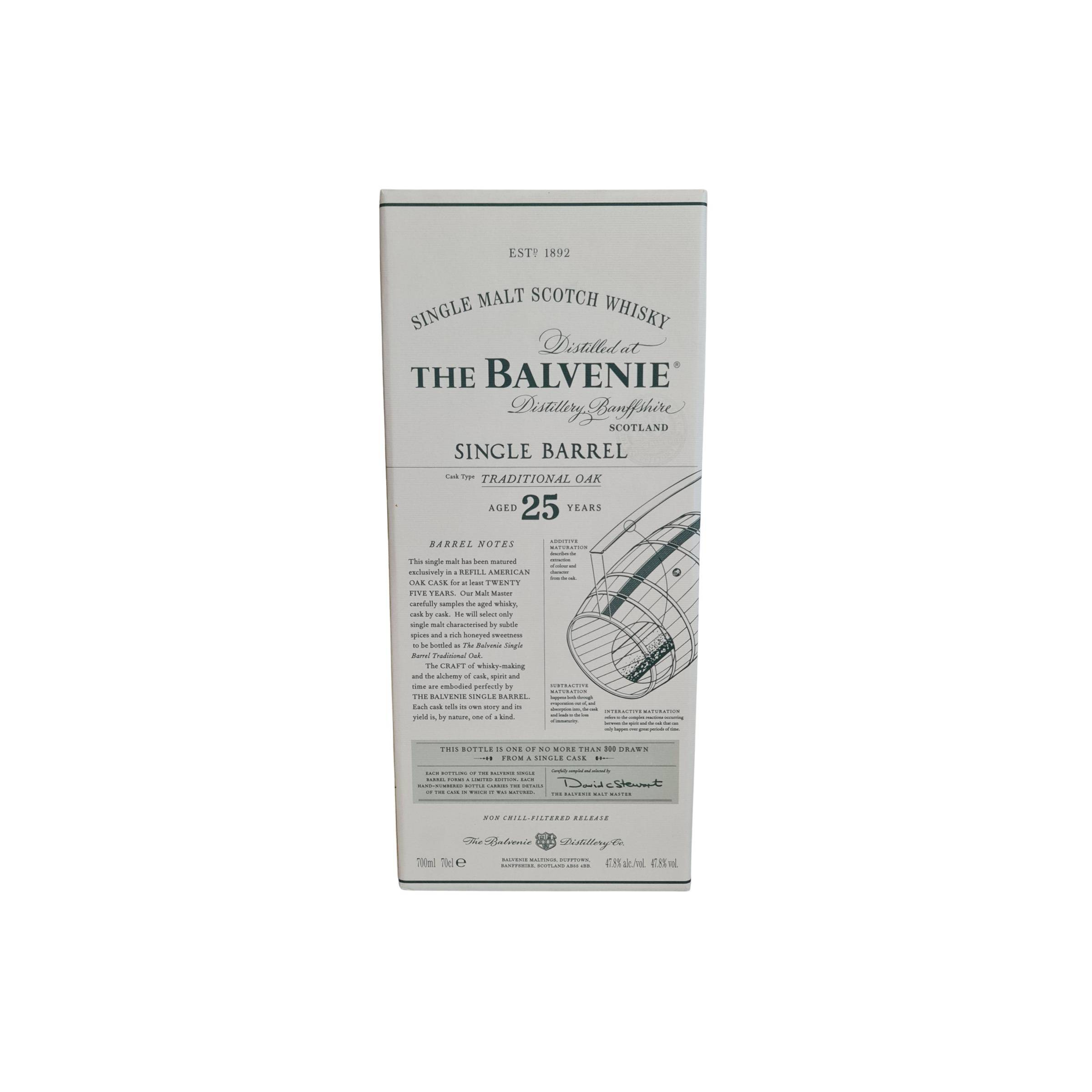 The Balvenie 1989 25 Years Single Malt Whisky 3