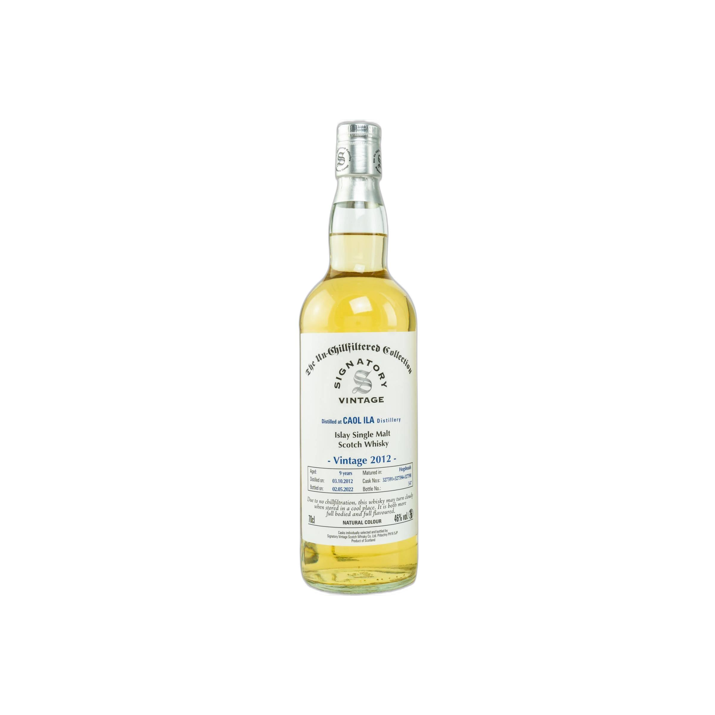 Caol Ila The Un-Chillfiltered Collection 2012 9 Years Single Malt Whisky