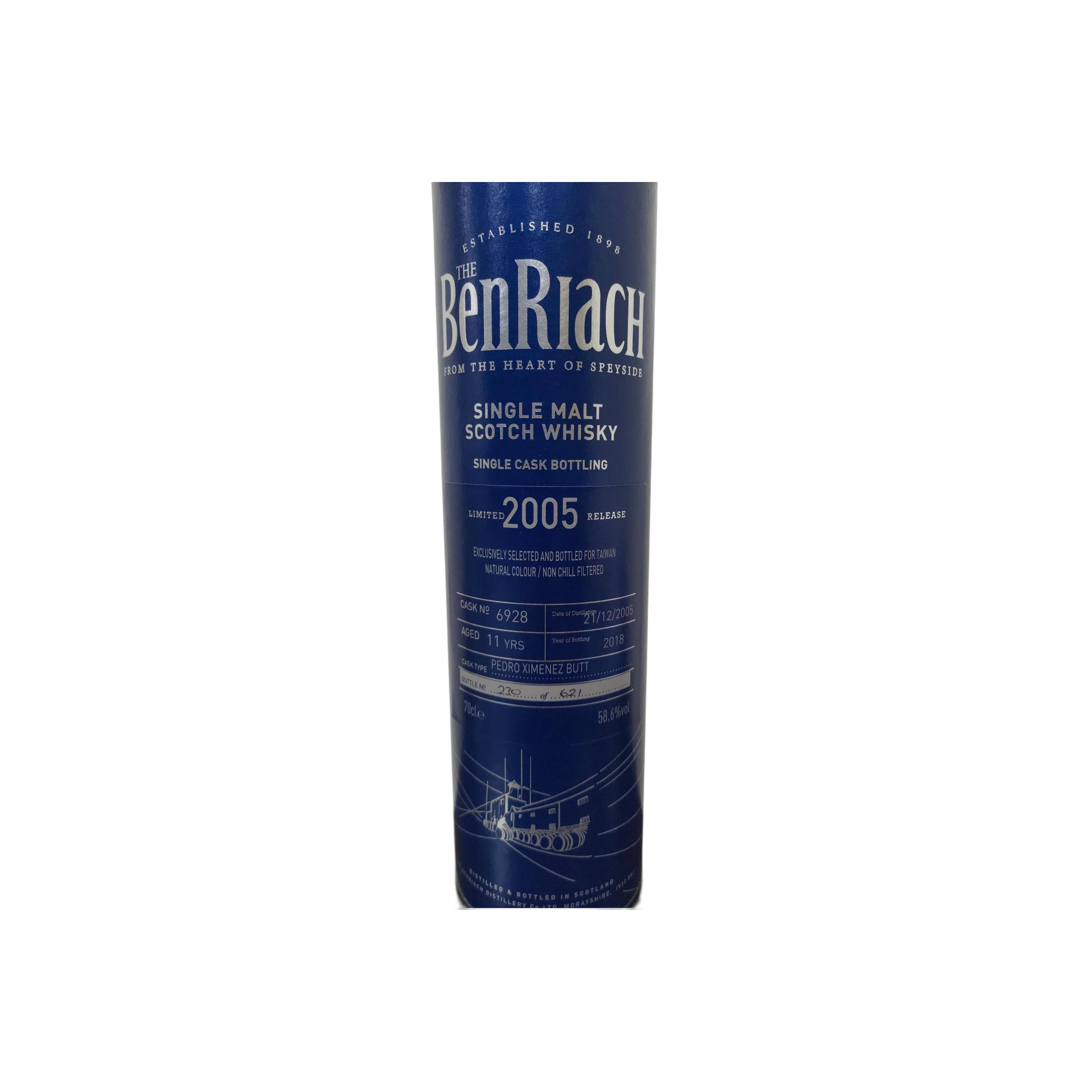 BenRiach 2005 11 Years Single Malt Whisky 2