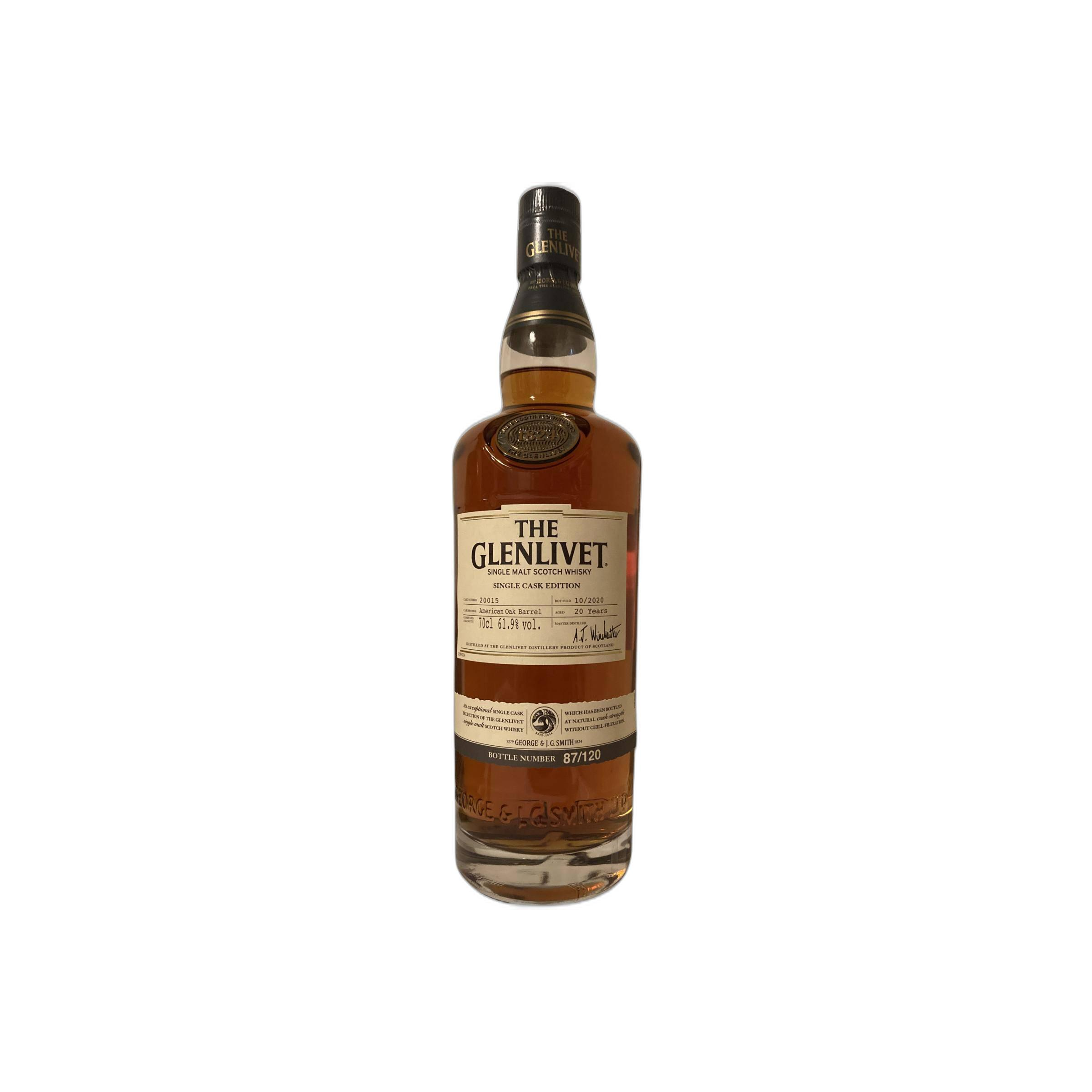 The Glenlivet 20 Years Single Malt Whisky