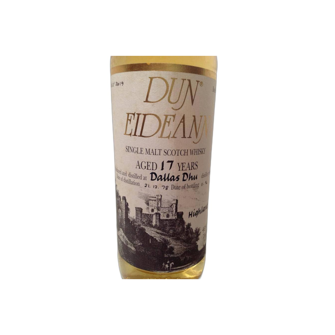 Dallas Dhu 1978 17 Years Single Malt Whisky 2