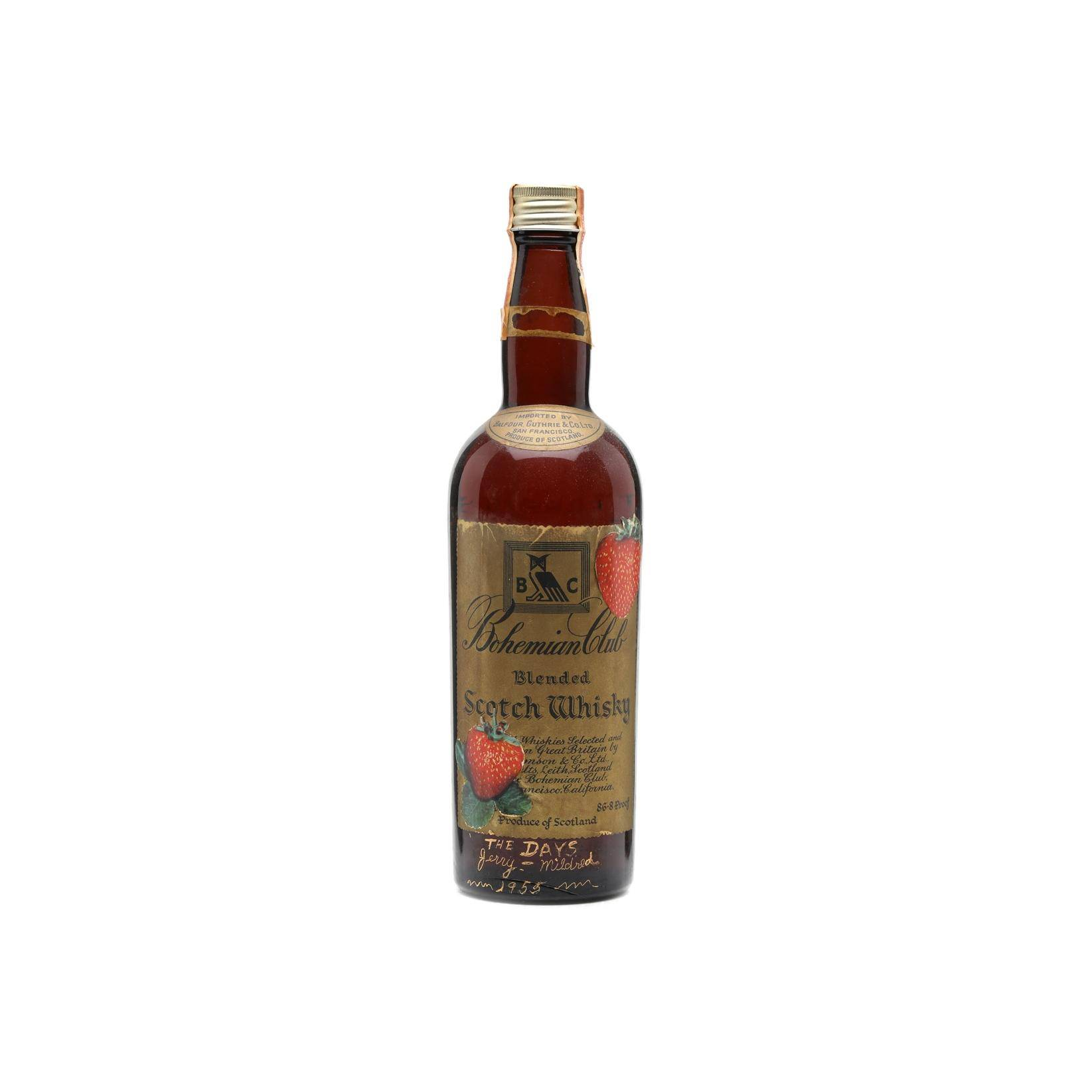 Bohemian Club Blended Scotch Whisky