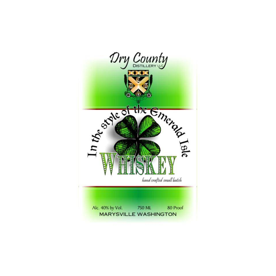 Dry County Distillery In the style of the Emerald Isle