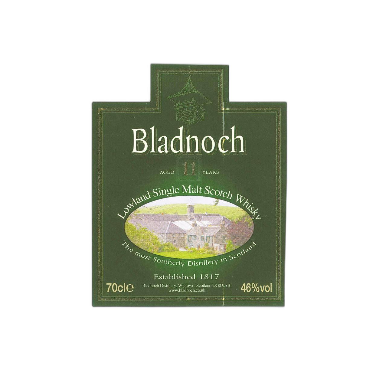 Bladnoch 2002 11 Years Single Malt Whisky