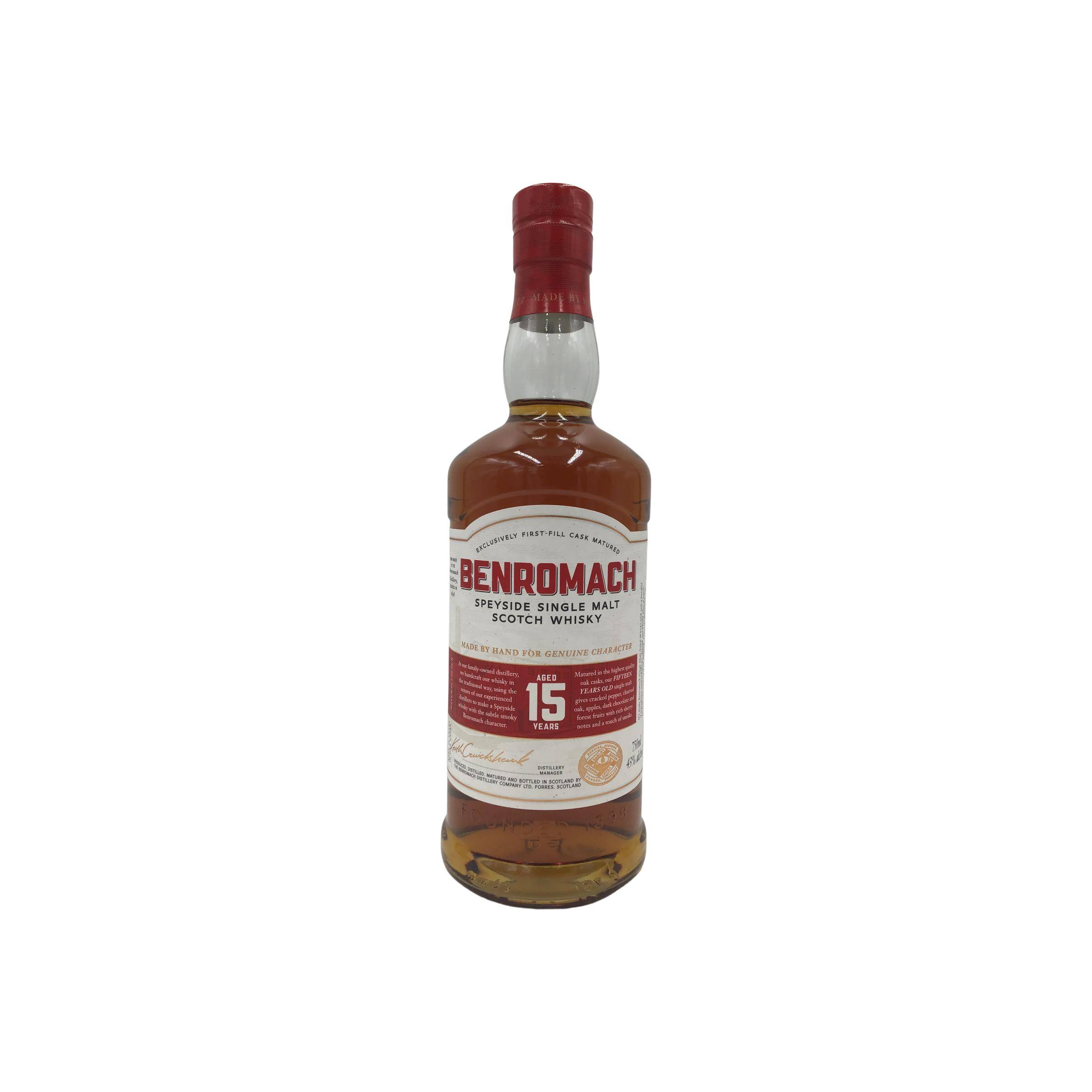 Benromach 15 Years Single Malt Whisky