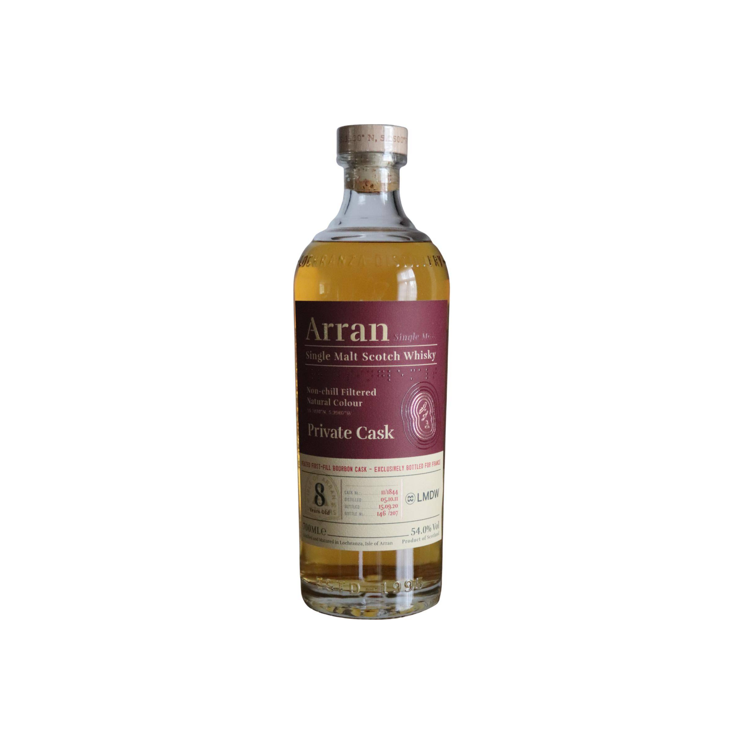 Arran Private Cask 2011 8 Years Single Malt Whisky