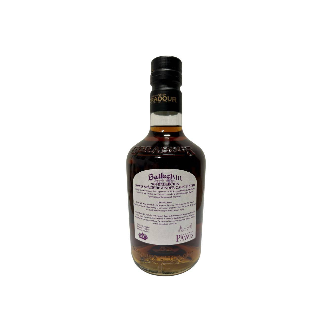 Ballechin 2006 15 Years Single Malt Whisky 2