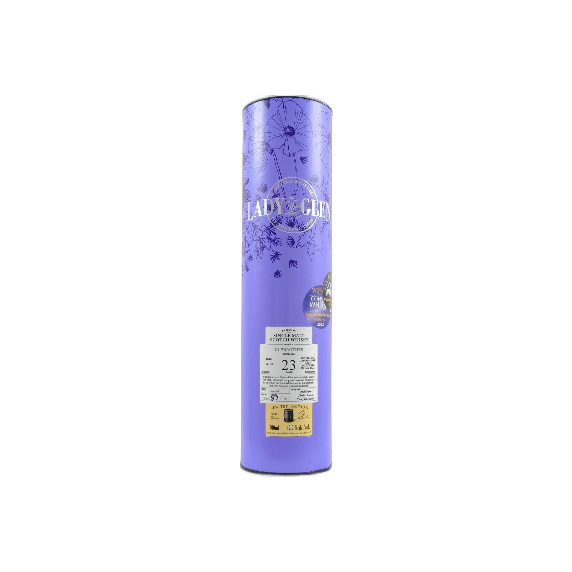The Glenrothes 1998 23 Years Single Malt Whisky 2