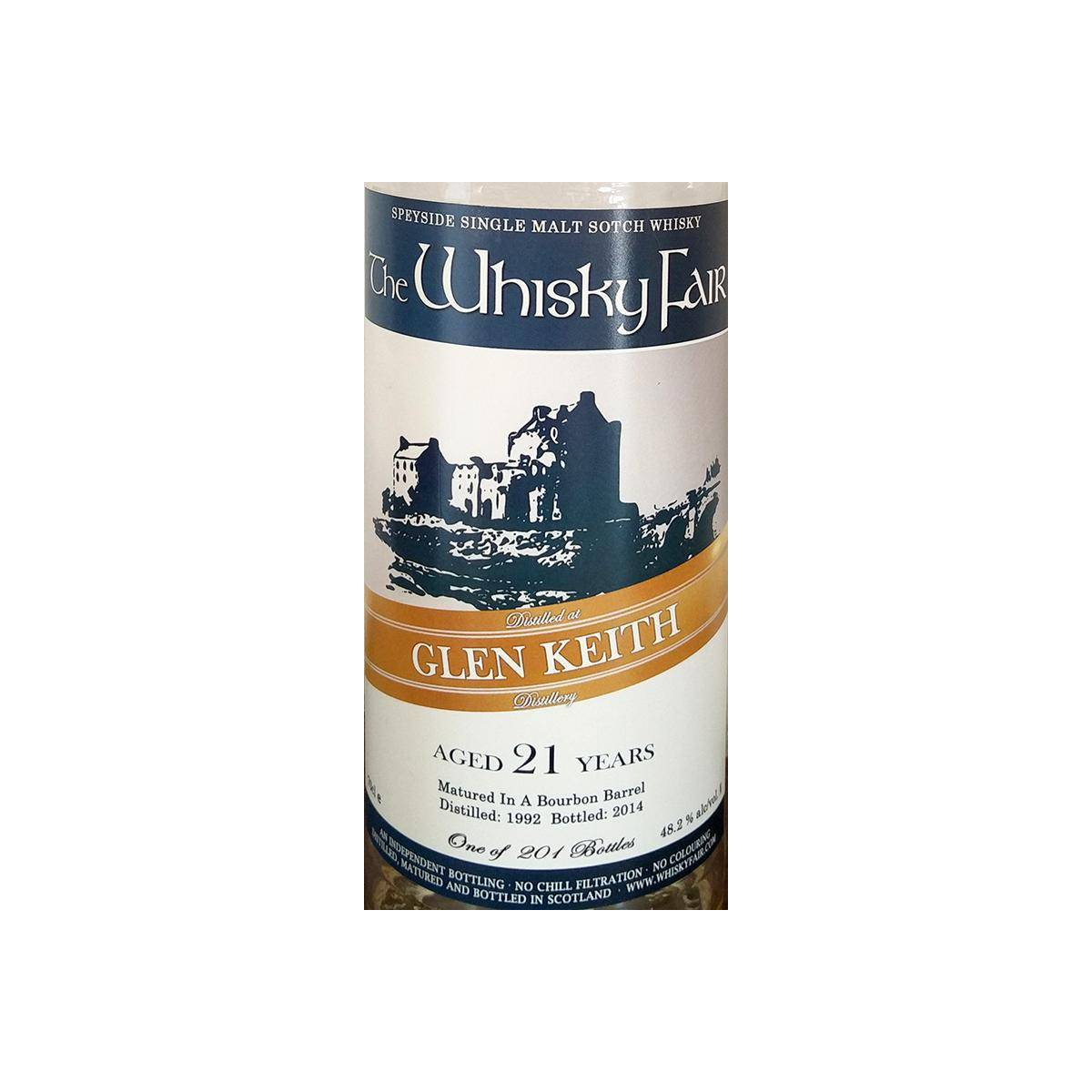 Glen Keith 1992 21 Years Single Malt Whisky