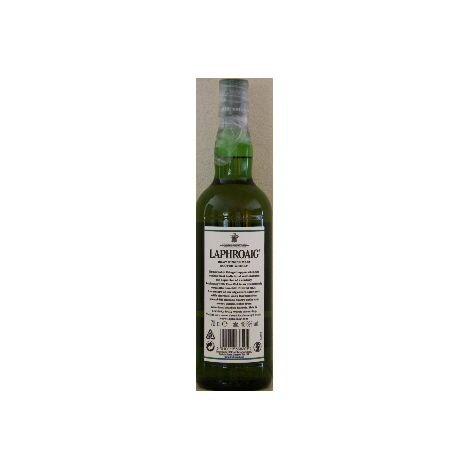 Laphroaig 25 Years Single Malt Whisky 2