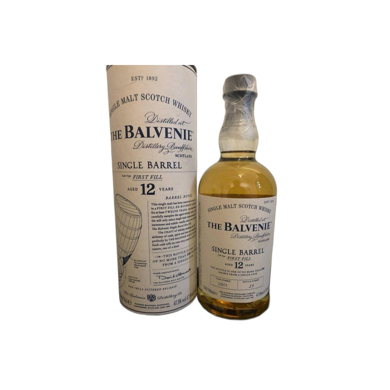 The Balvenie Single Cask 12 Years Single Malt Whisky