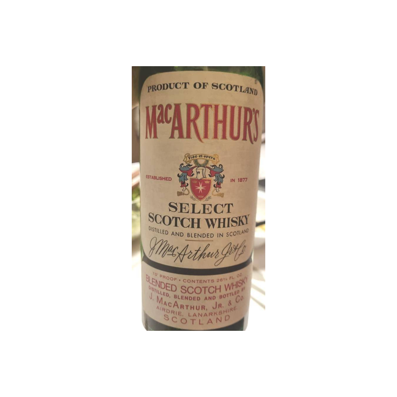 MacArthur's Select JMaA
