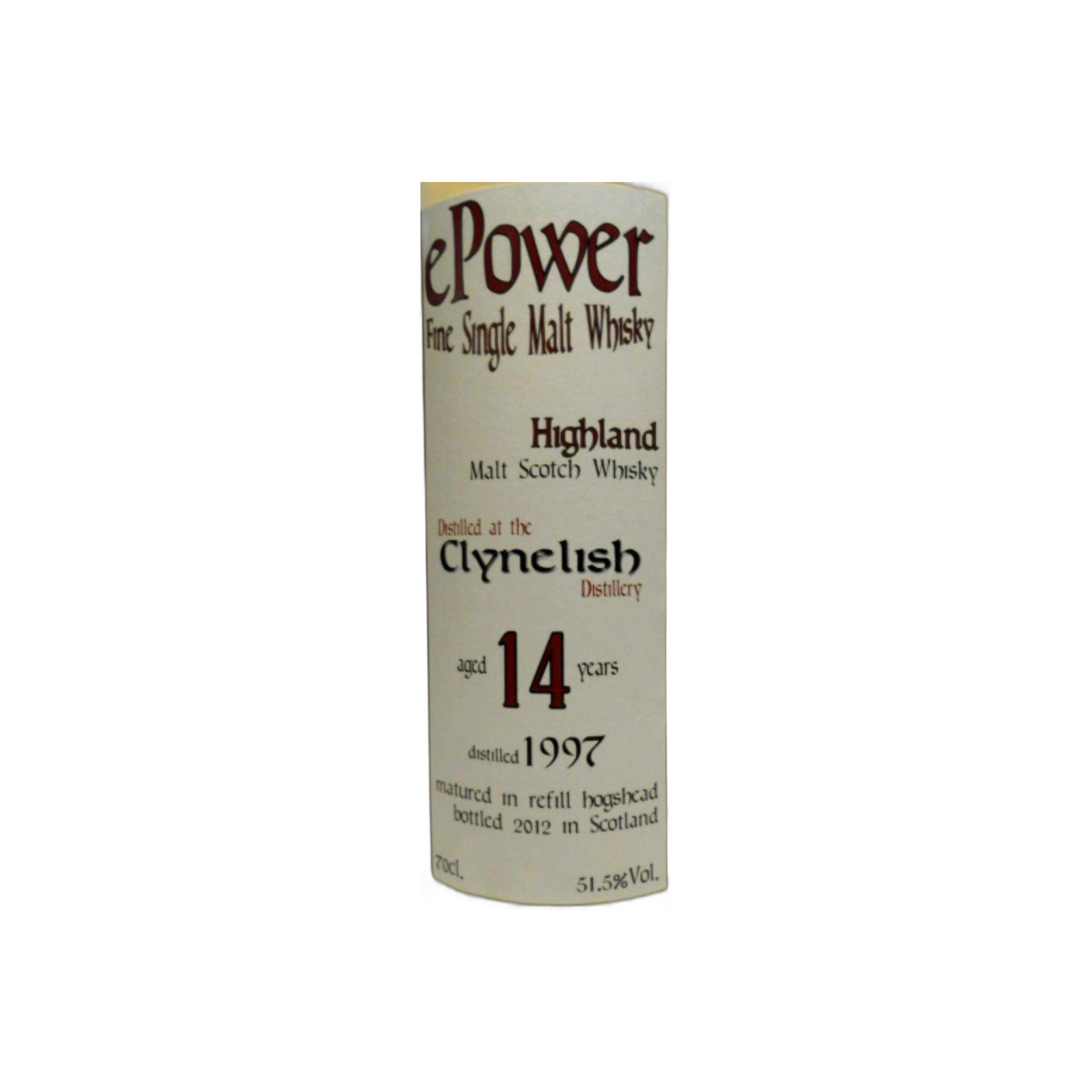 Clynelish 1997 14 Years Single Malt Whisky