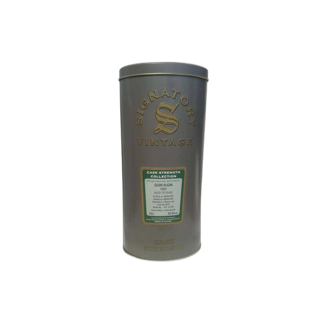 Glen Elgin Cask Strength Collection 1991 13 Years Single Malt Whisky 3
