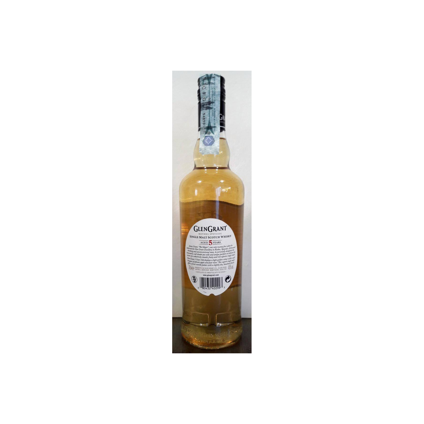 Glen Grant 5 Years Single Malt Whisky 2
