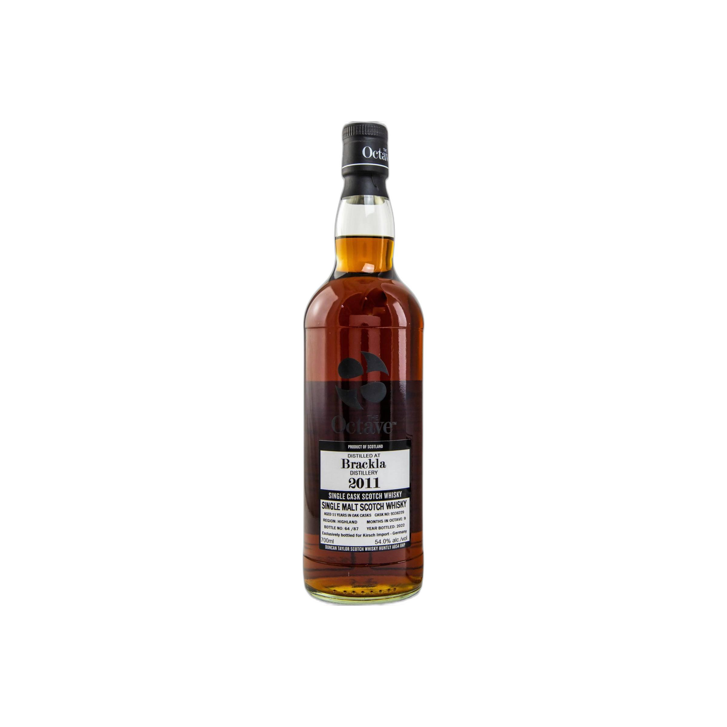 Royal Brackla The Octave 2011 11 Years Single Malt Whisky