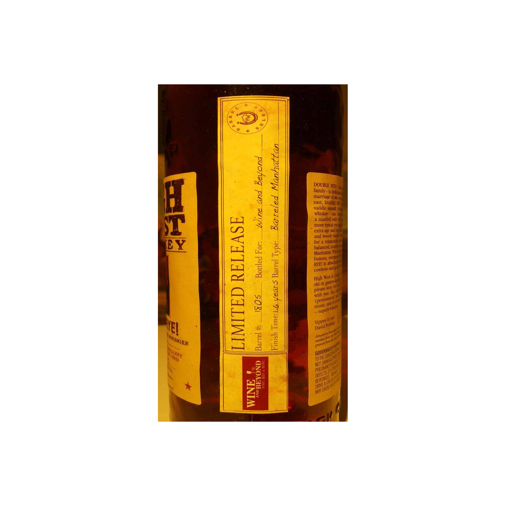 High West Rye Whisky 2