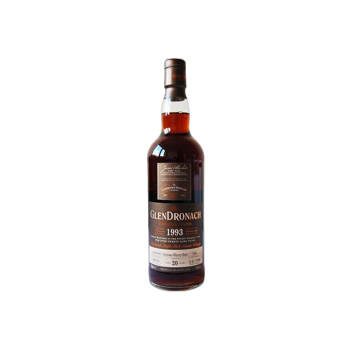 GlenDronach Single Cask 1993 20 Years Single Malt Whisky