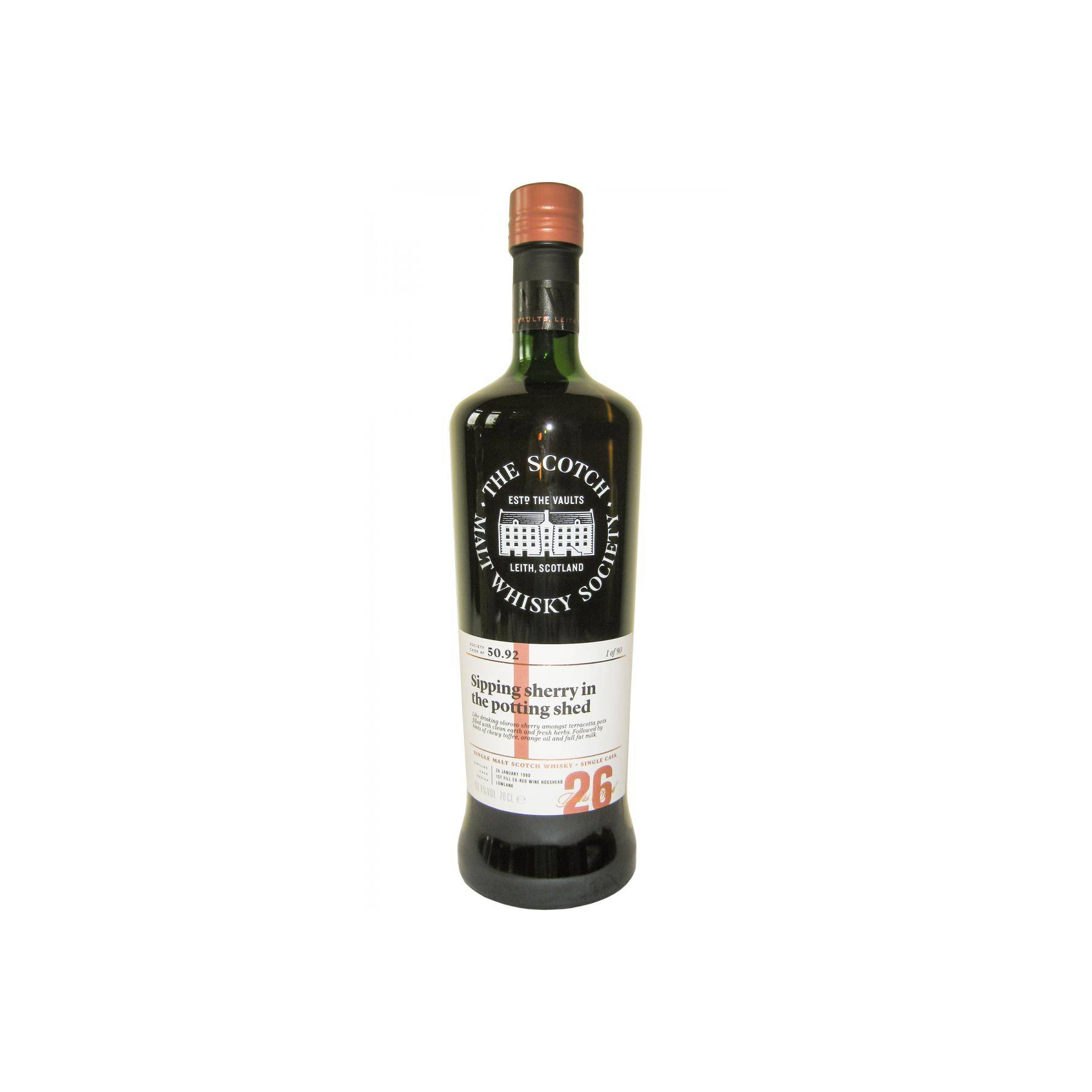 The Scotch Malt Whisky Society 1990 26 Years Single Malt Whisky