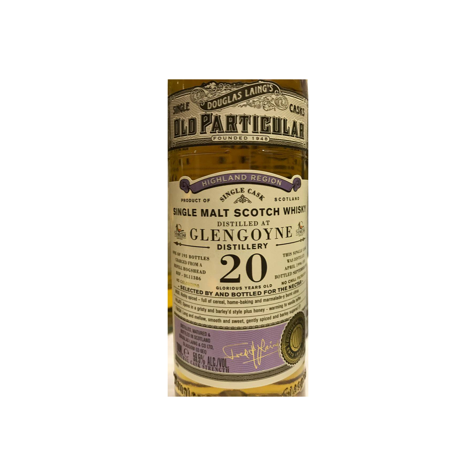 Glengoyne Old Particular 1996 20 Years Single Malt Whisky 2
