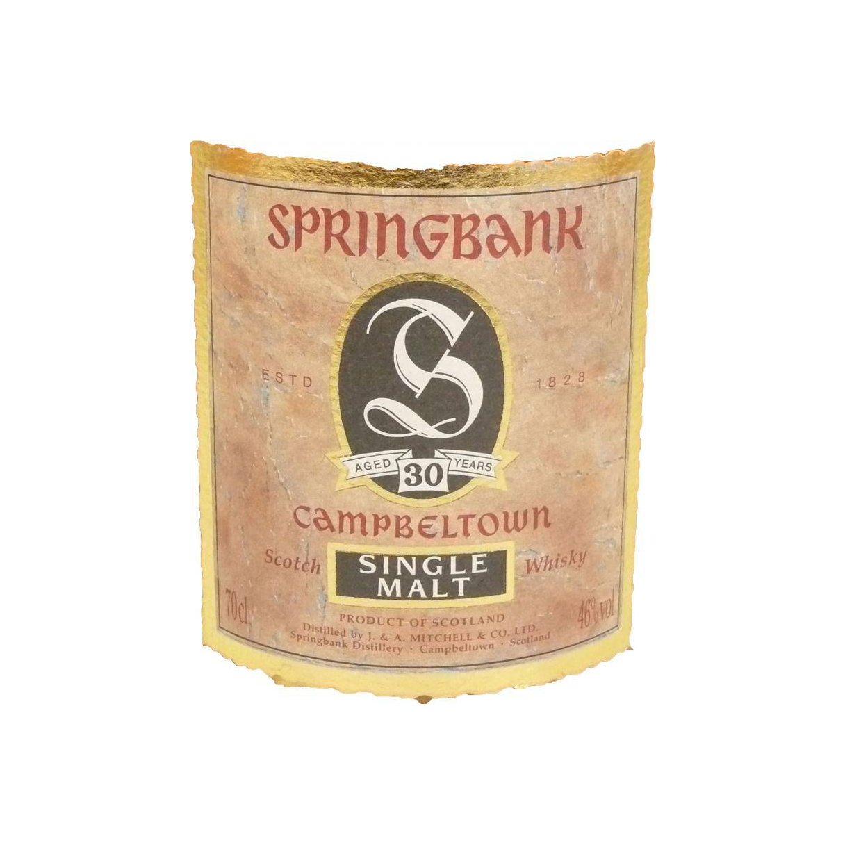 Springbank 30 Years Single Malt Whisky 2