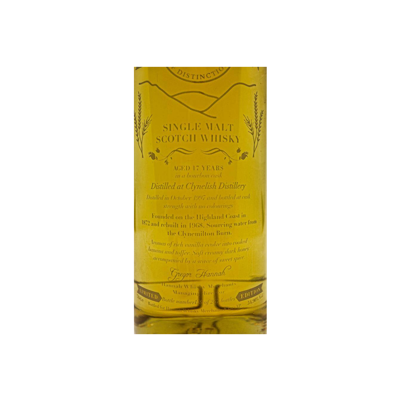 Clynelish 1997 17 Years Single Malt Whisky 3