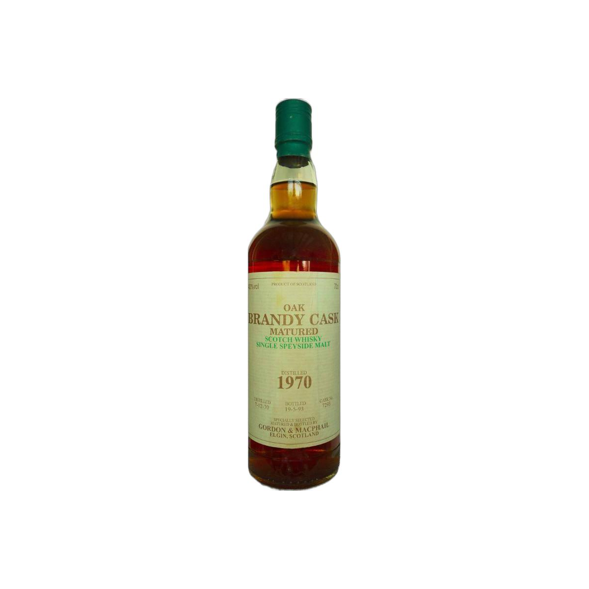 Gordon & MacPhail 1970 22 Years Single Malt Whisky