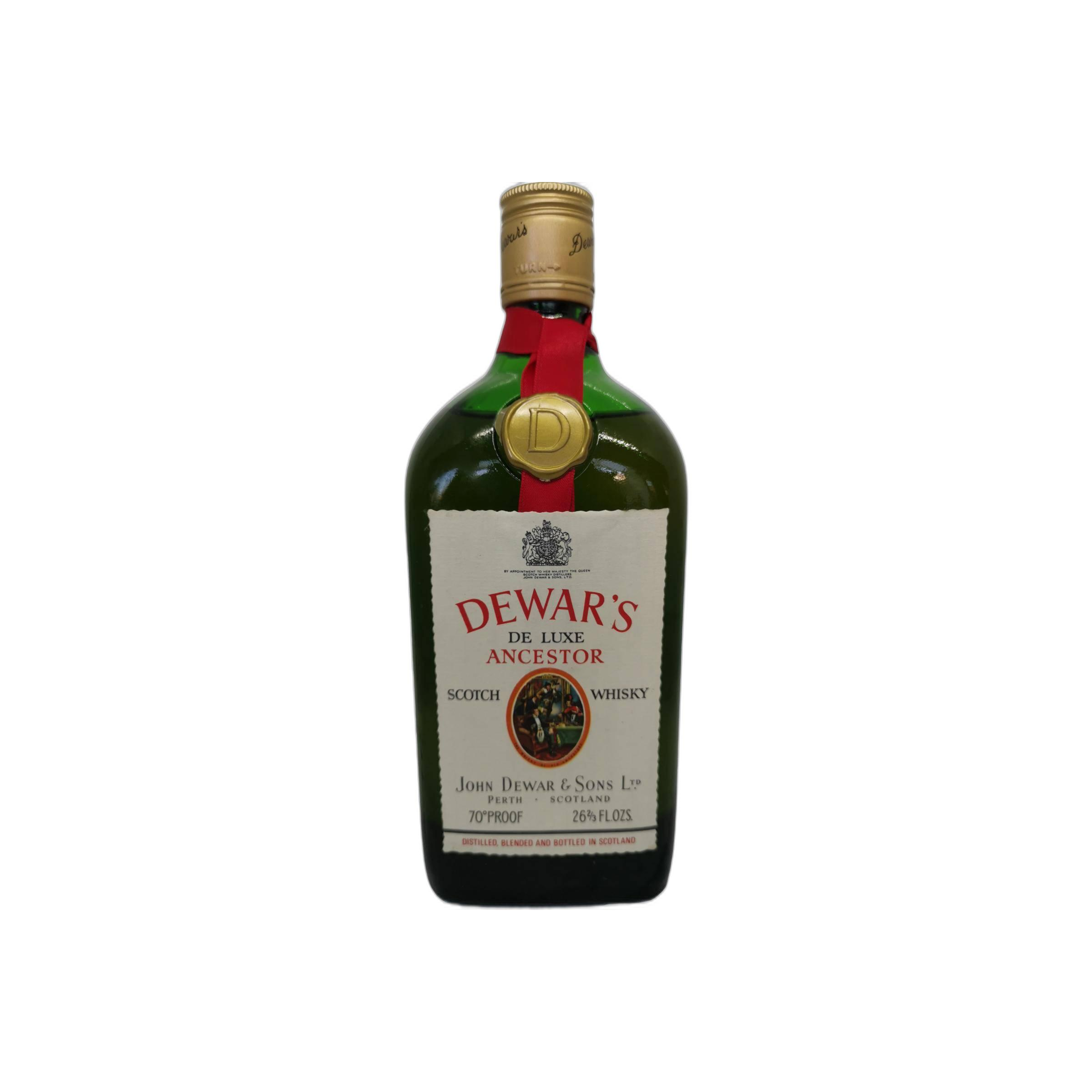 Ancestor Dewar's De Luxe Scotch Whisky