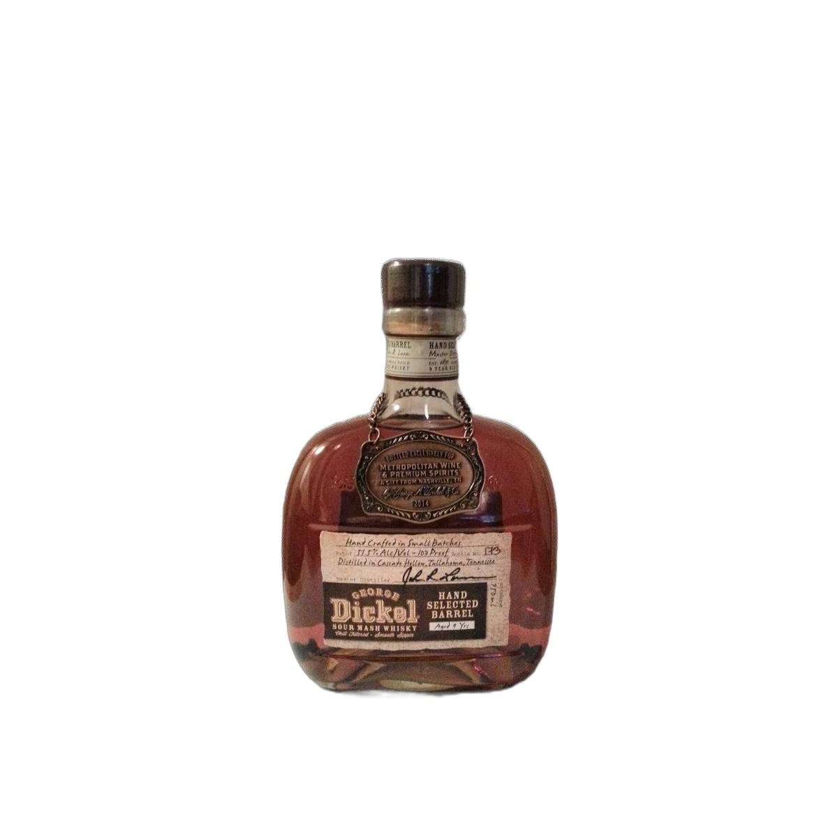 George Dickel 9 Years Bourbon Whisky