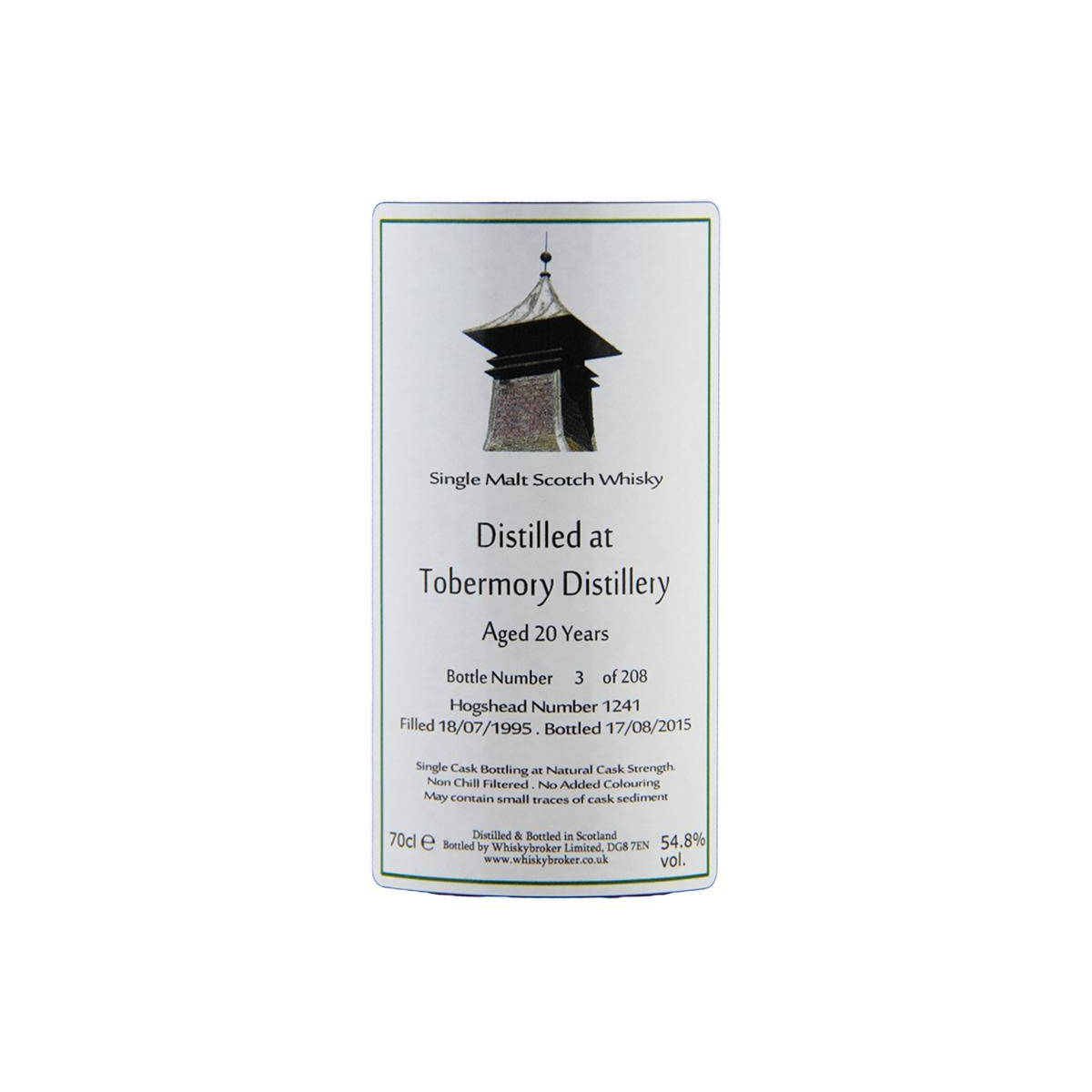 Tobermory 1995 20 Years Single Malt Whisky 2
