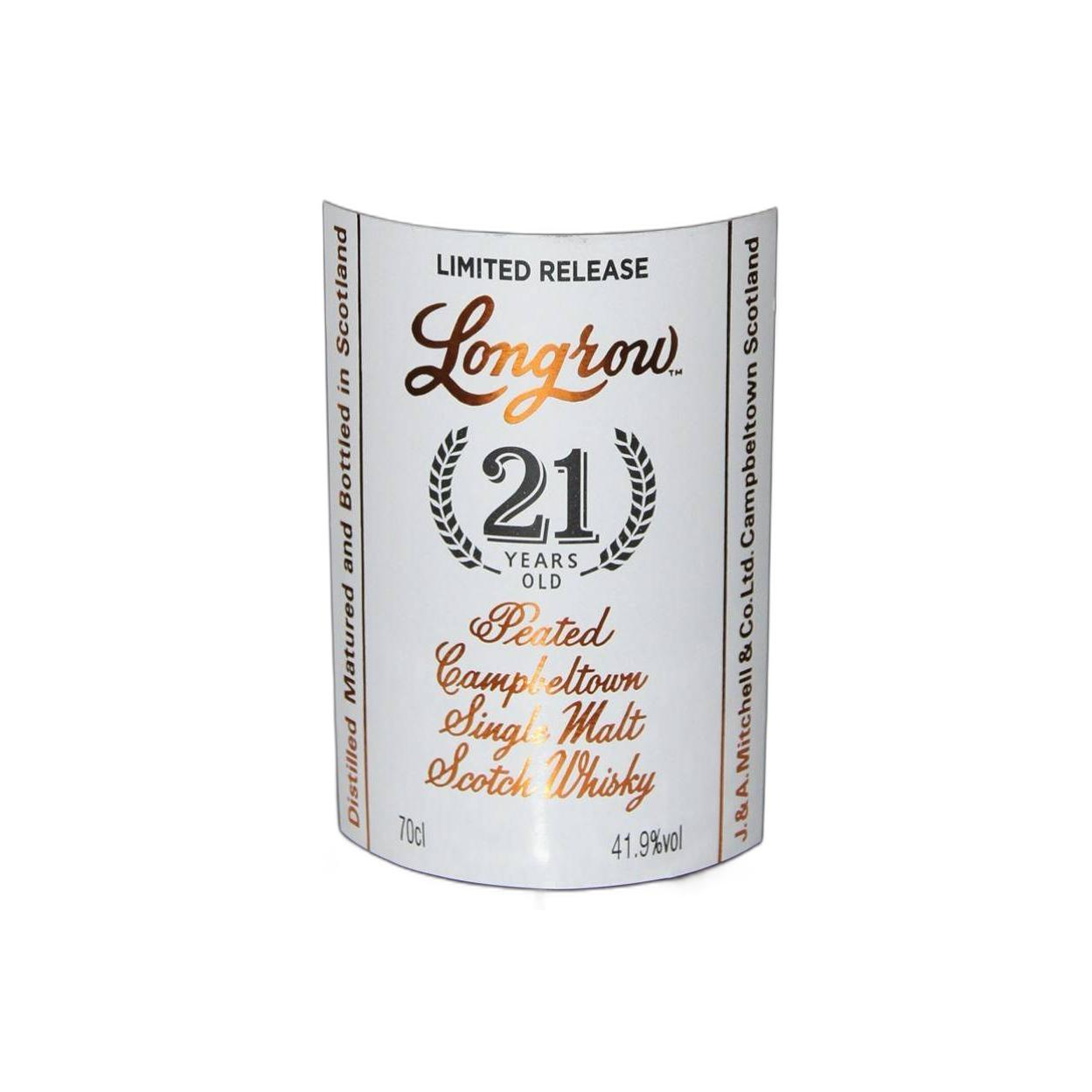 Longrow Single Cask 21 Years Single Malt Whisky 2