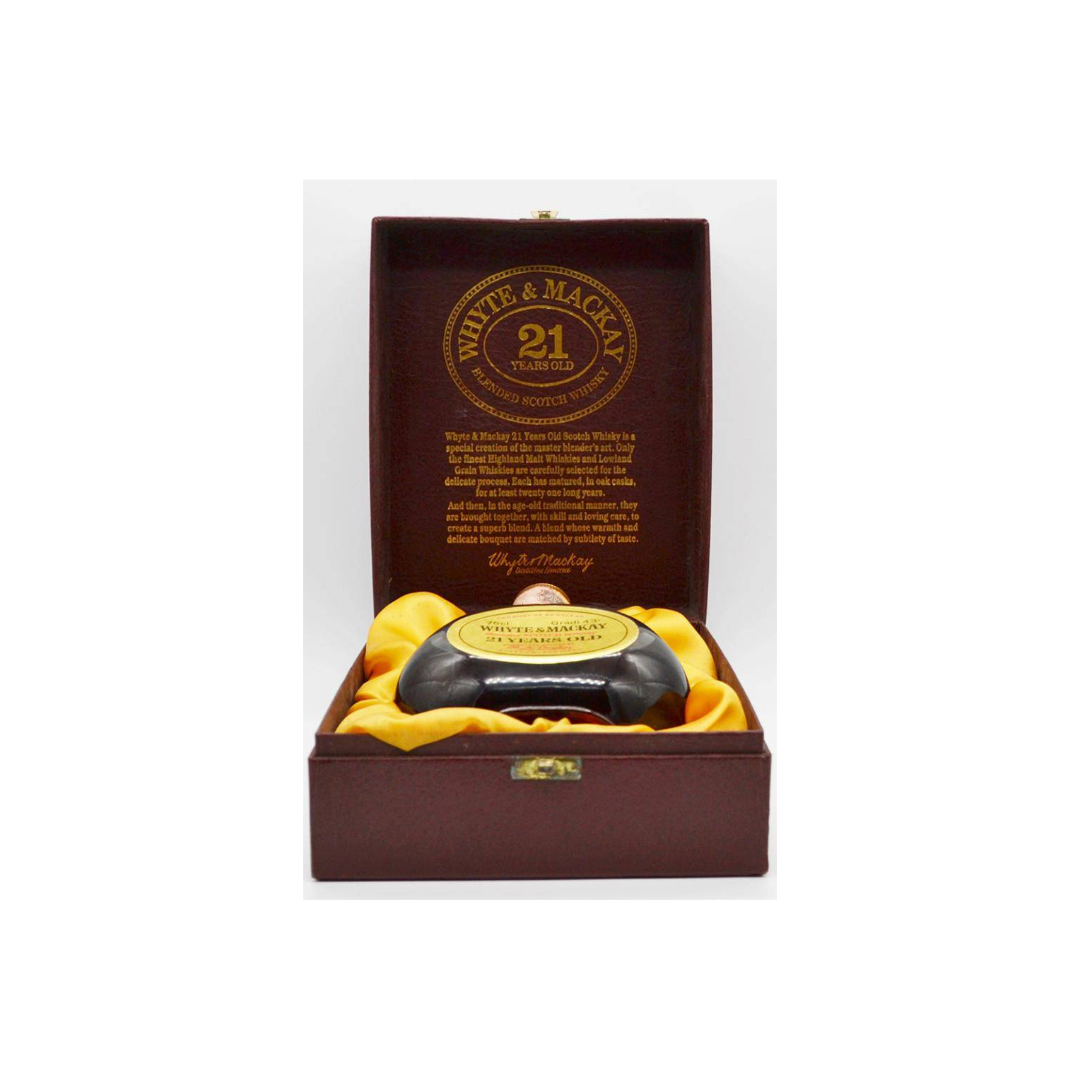 Whyte & Mackay Blended Scotch Whisky 21 Years Blended Whisky 3